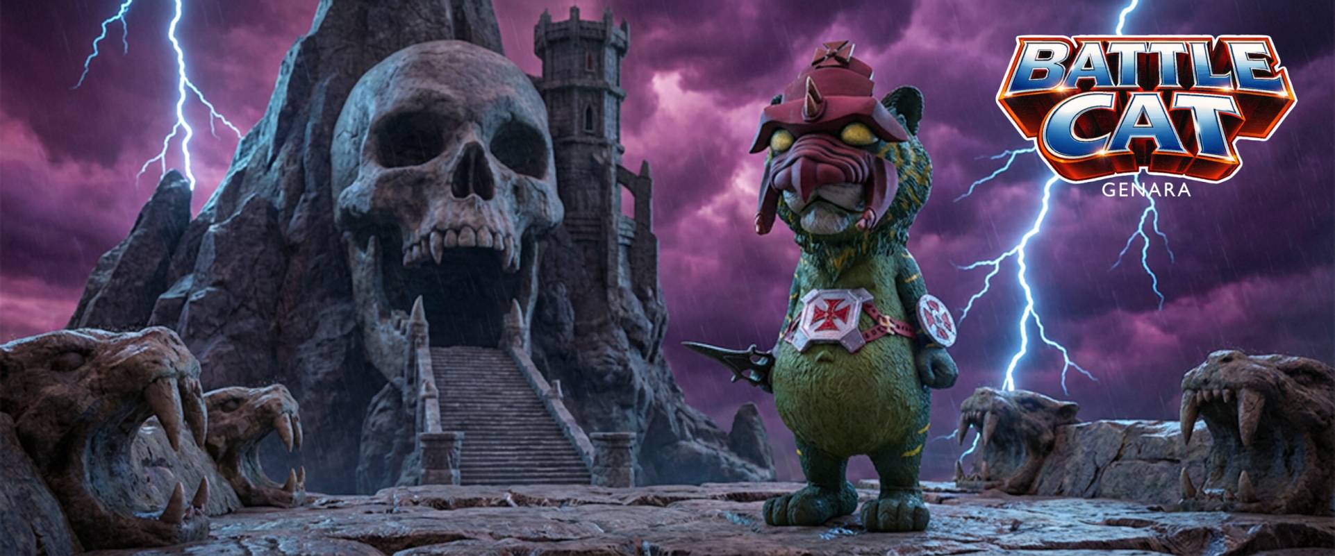 Ornamante Genara Battle Cat Masters of the Universe Ornamante Genara Battle Cat Masters of the Universe