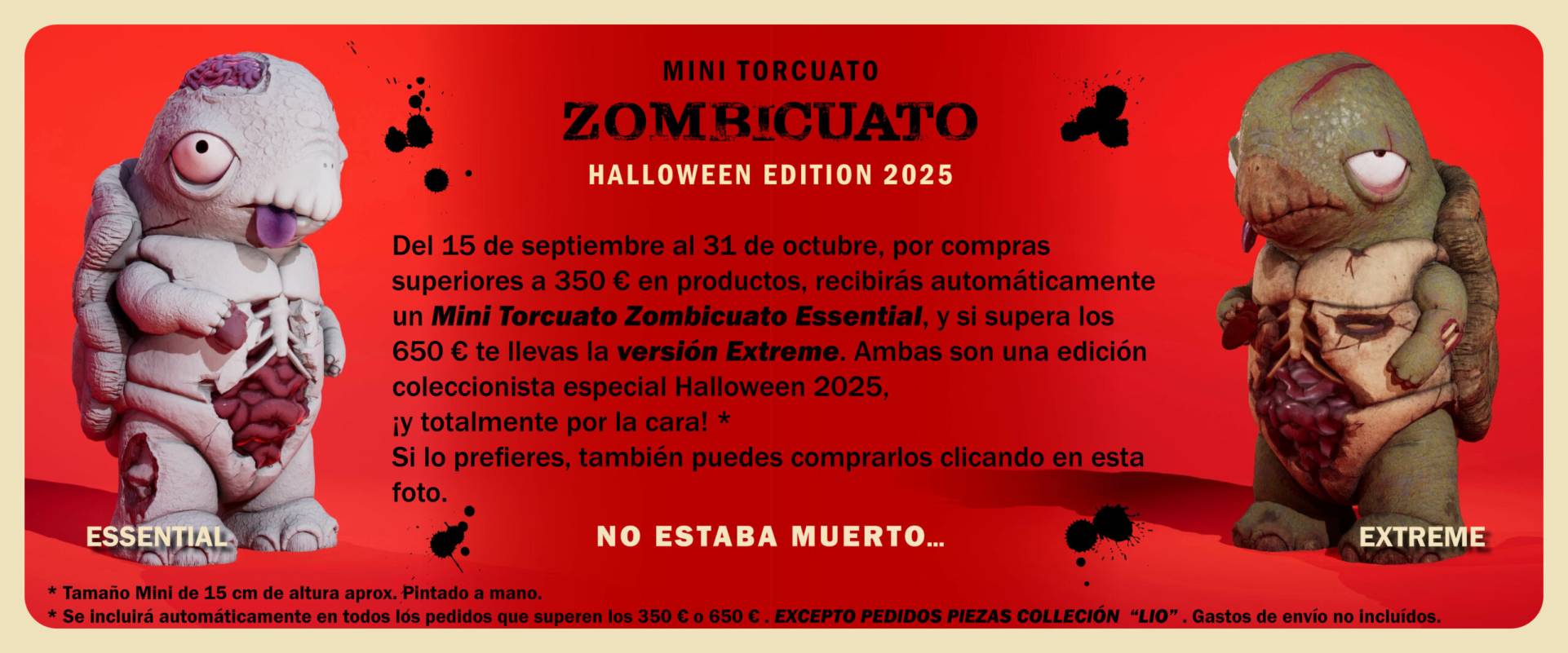 Ornamante Mini Torcuato Zombicuato Halloween Edicition Ornamante Mini Torcuato Zombicuato Halloween Edicition